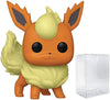 Funko Pokemon - Flareon Pop Vinyl Figure Bundled with Compatible Pop Box Protector Case