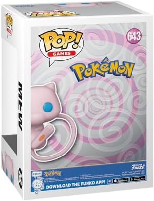 Funko Pop Pokemon - Mew - Vinyl Figure - - s - for Children and Adults - Video