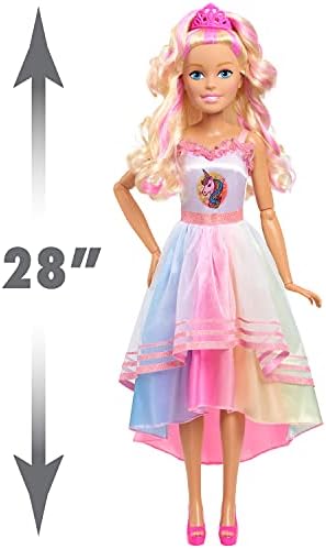 Barbie 28-inch Best Fashion Friend Unicorn Party Doll