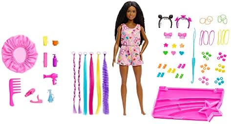 Barbie Life in The City Brooklyn and Her Hairstyles Brunette Doll