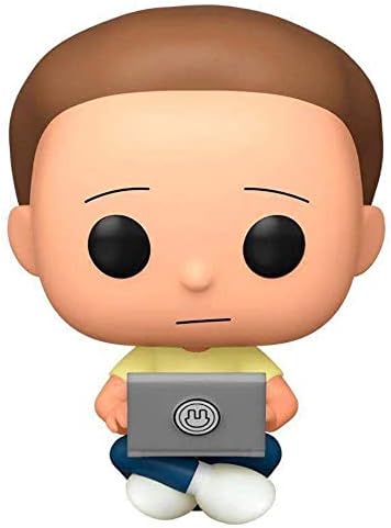 Funko Pop Rick and Morty with Laptop Vinyl Figure Toy