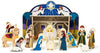 Melissa & Doug Melissa Doug Classic Wooden Christmas Nativity Set With 4-Piece Stable and