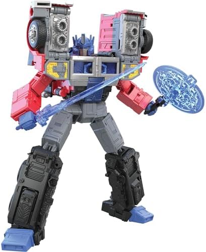 Transformers Generations Legacy Series Leader G2 Universe Laser Optimus Prime Action