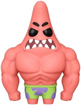 Funko Pop Animation Spongebob Squarepants 25th Anniversary - Fry Cook Patrick Star - Collectable Vinyl Figure