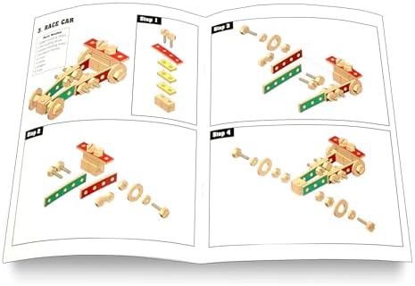 Melissa & Doug Melissa Doug Solid Wood Project Workbench Play Building Set