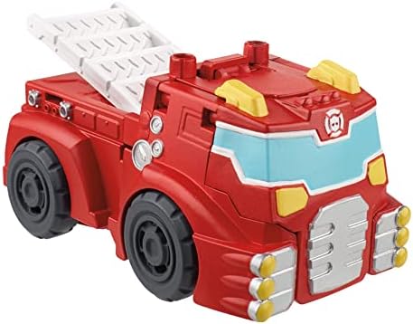 Transformers Playskool Heroes Rescue Bots Academy Team Heatwave The Fire-Bot Converting