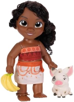 Disney Moana 2 Little Sis Simea Doll Pua Figure - Doll Playset