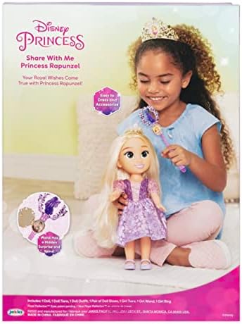 Disney Jakks Pacific Princess Share with Me Rapunzel Toddler Doll with Child-Sized