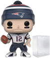 Funko POP Football Patriots - Wave 3 Tom Brady Funko Vinyl Figure Bundled with Compatible