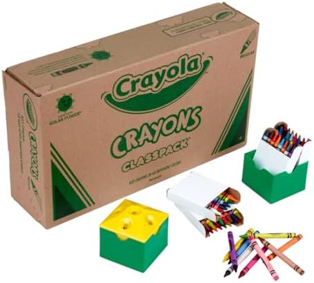 Crayola Crayon Classpack 832 Count Bulk School Supplies for Classrooms13 Sets of 64