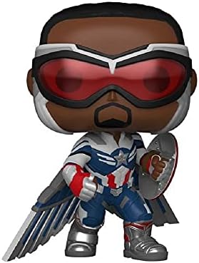 Funko Pop Falcon and The Winter Soldier Captain America Wings Action Pose 819