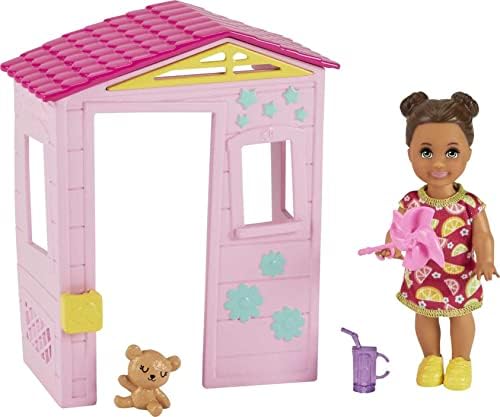 Barbie Skipper Babysitters Inc. Set with Small Toddler Doll