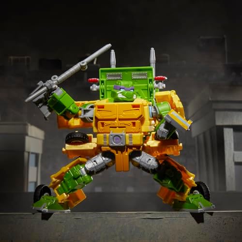 Transformers Collaborative Teenage Mutant Ninja Turtles x Toy Party Wallop 7-inch Action