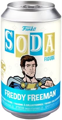 Funko Vinyl SODA Shazam 2 - Freddy Freeman - 16 Odds for Rare Chase Variant - DC Comics - Collectable Vinyl Figure