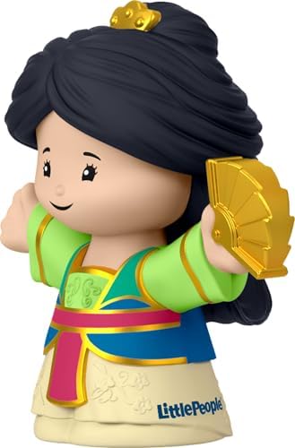 Fisher-Price Disney Princess Mulan Little People Single Character Figure Toddler Toy for