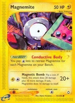 Pokemon - Magnemite 91 - Aquapolis