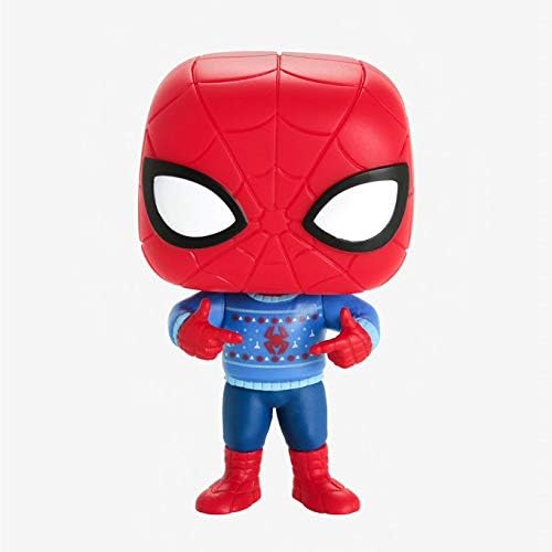 Funko Pop Marvel Holiday - Spider-Man with Ugly Sweater Figure Multicolor