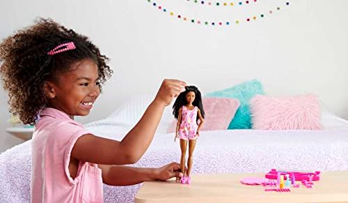 Barbie Life in The City Brooklyn and Her Hairstyles Brunette Doll