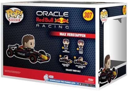 Funko POP Ride Super Deluxe Formula 1 - Max Verstappen - Red Bull F1 - Collectable Vinyl Figure