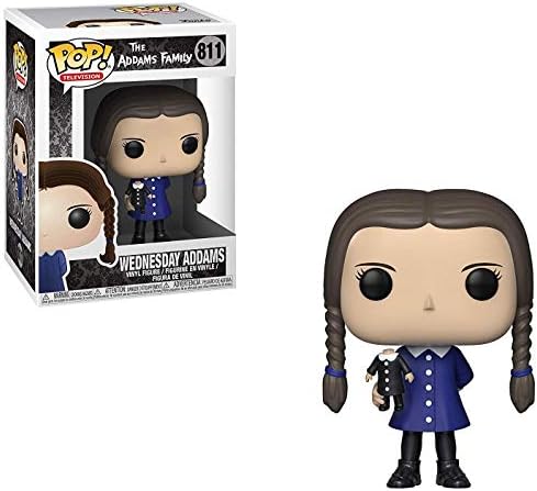 Funko Pop TV The Addams Family - Wednesday Addams Pop Vinyl Figure Includes Compatible