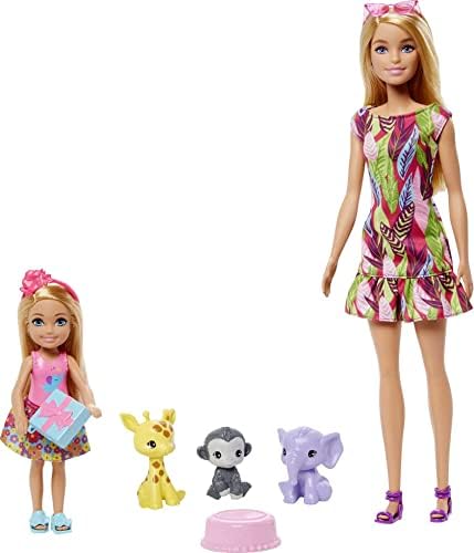 Barbie and Chelsea The Lost Birthday Playset Chelsea Dolls 3 Pets 3 to 7 Year Olds