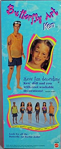 Barbie 1998 - Mattel - Friends of Barbie - Butterfly Art Ken Doll