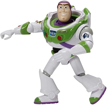 Mattel Disney Pixar Toy Story Action Figure Posable Buzz Lightyear in Signature Spacesuit