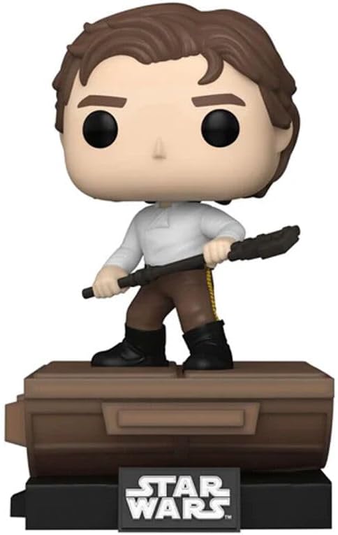 Funko Pop Deluxe Return of The Jedi Build a Scene Han Solo Figurine