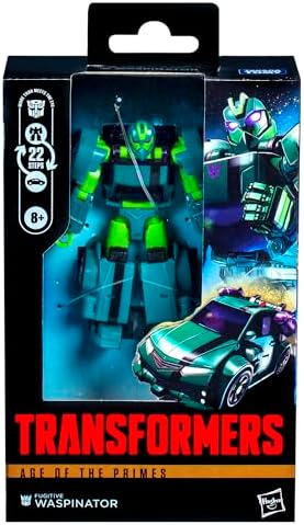 Transformers Age of The Primes Deluxe Class Fugitive Waspinator 5.5-inch Converting