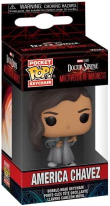 Funko Pop Keychain Marvel Doctor Strange Multiverse of Madness - America Chavez