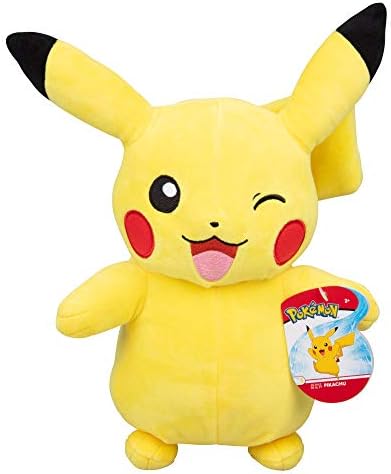 Pokemon 12 Large Winking Pikachu Plush