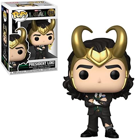 Funko Marvel Loki - President Loki Pop Vinyl Figure Bundled with Compatible Pop Box