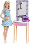 Barbie Big City Big Dreams Malibu Doll 11.5-in Blonde and Backstage Dressing Room Playset
