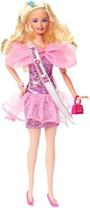 Barbie Rewind Doll with Curly Blonde Hair 1980s-inspired Prom Queen Outfit Displayable