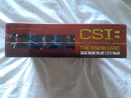 Spin Master CSI Crime Scene Investigation Miami The Board Game