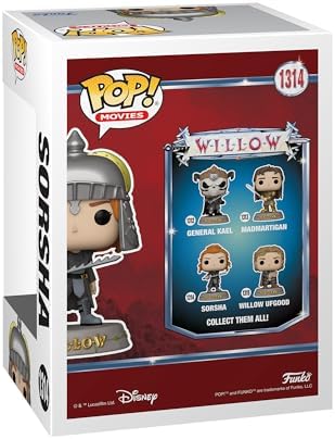Funko Pop Movies Willow - Princess Sorsha - 16 Odds for Rare Chase Variant - Styles May Vary - Willow 1988 - Collectable Vinyl Figure