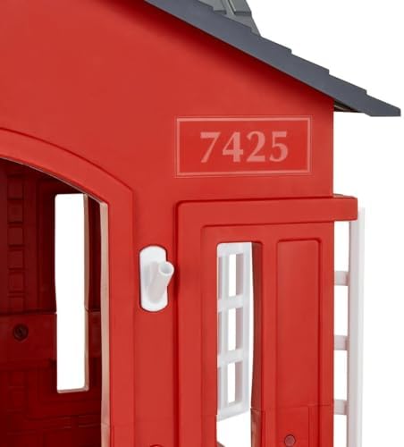 Little Tikes Cape Cottage Playhouse with Working Door Windows and Shutters - Red For 2-6