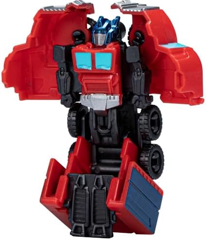 Transformers EarthSpark Tacticon Optimus Prime Figure 6 cm Robot Toy for Age 6