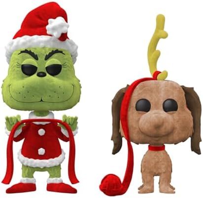 Funko POP How The Grinch Stole Christmas - The Grinch with Max 2-Pack - Collectable Vinyl Figure