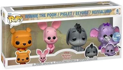 Funko Pop Disney Winnie The Pooh - Piglet - 4pk - Vinyl Figure - - - Toy for Children and