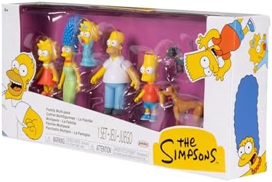 Disney The Simpsons Action Figures Family Multi-Pack 2.5 Scale Figures Includes Homer