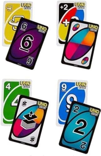 Mattel Uno Flip Card Game Combo Pack of 2