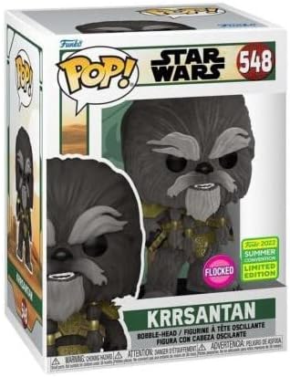 Funko Pop Star Wars Krrsantan Flocked Summer Shared Convention Vinyl Figure FUN65256