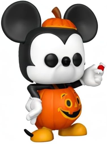 Funko POP Disney Mickey Mouse Trick or Treat - Glow in The Dark - Collectable Vinyl Figure
