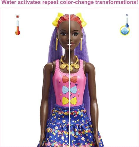Barbie Color Reveal Glitter Hair Swaps Doll