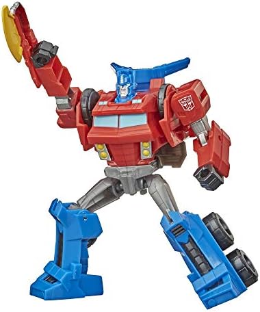 Transformers Bumblebee Cyberverse Adventures Warrior Class Optimus Prime Action Figure