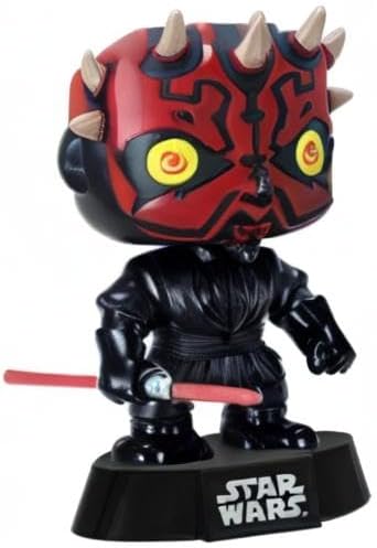 Funko Visit the Funko Store Funko Pop Protector Bundle - 1 Star Wars Darth Maul 09 Pop