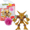 Pokemon Alakazam Battle Feature Figure - 4.5-Inch Alakazam Battle Ready Figure with