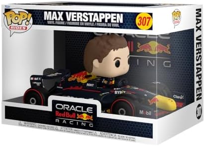 Funko POP Ride Super Deluxe Formula 1 - Max Verstappen - Red Bull F1 - Collectable Vinyl Figure