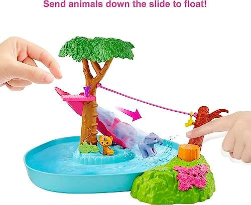 Barbie and Chelsea The Lost Birthday Splashtastic Pool Surprise Playset
